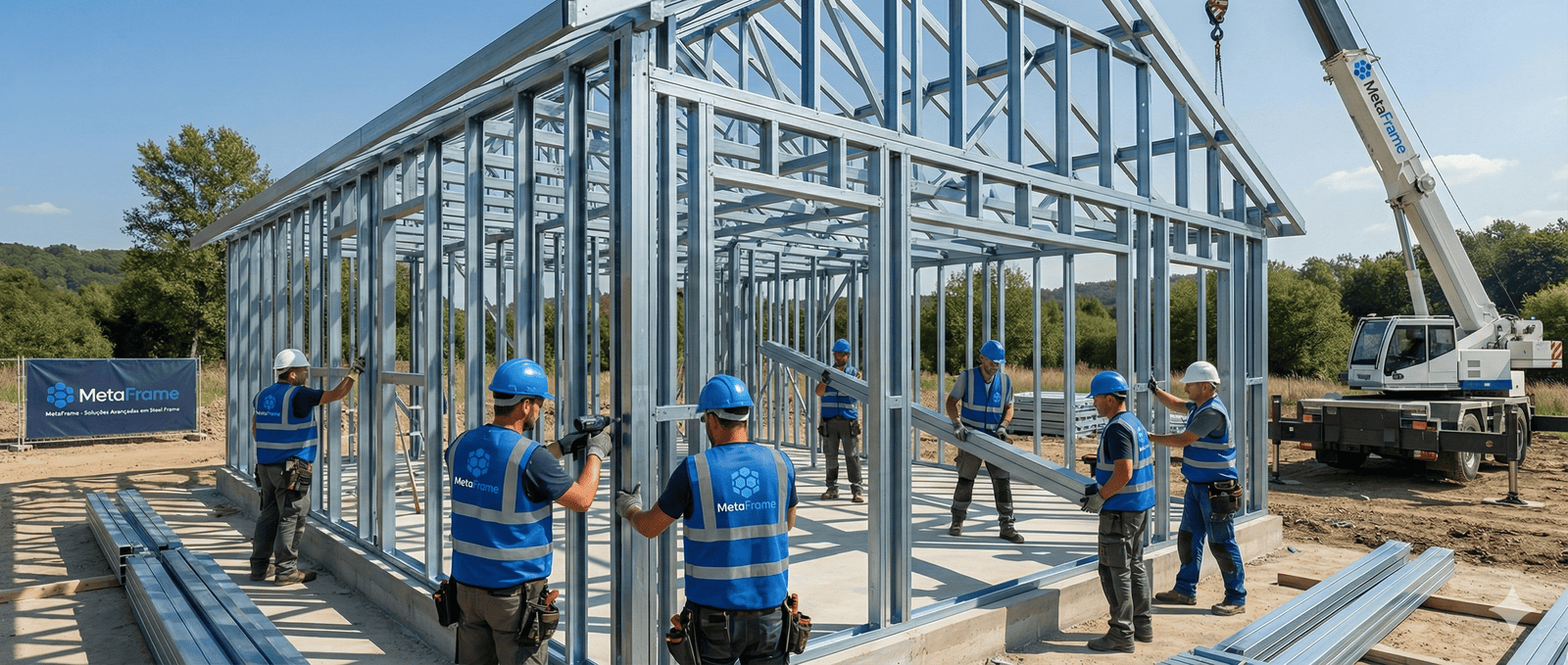 MetaFrame Construção em Aço